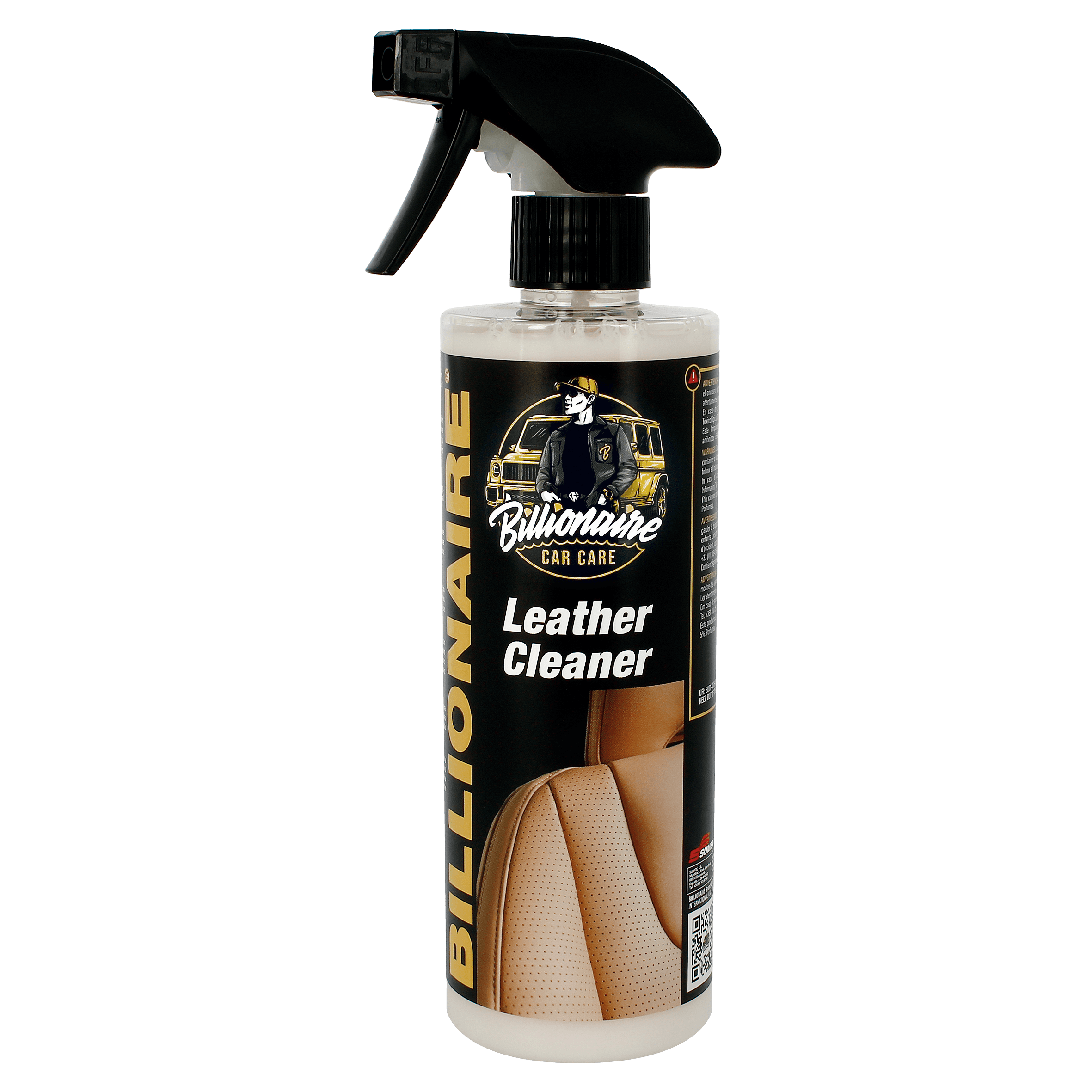 Leather Cleaner - Limpiador de Asientos de Cuero y Piel 500ml