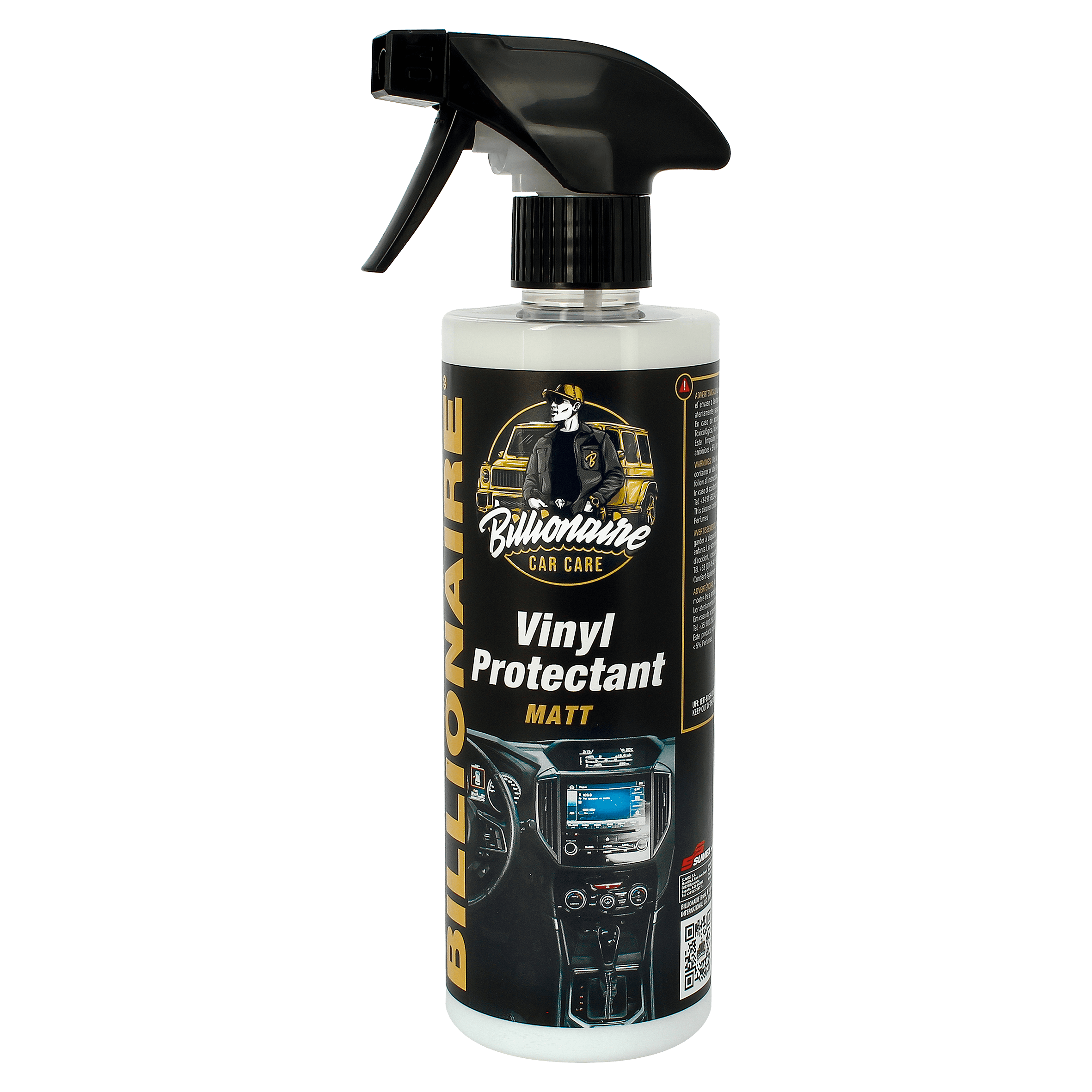 Vinyl Protectant Matt - Limpia Salpicadero con Efecto Mate 500ml