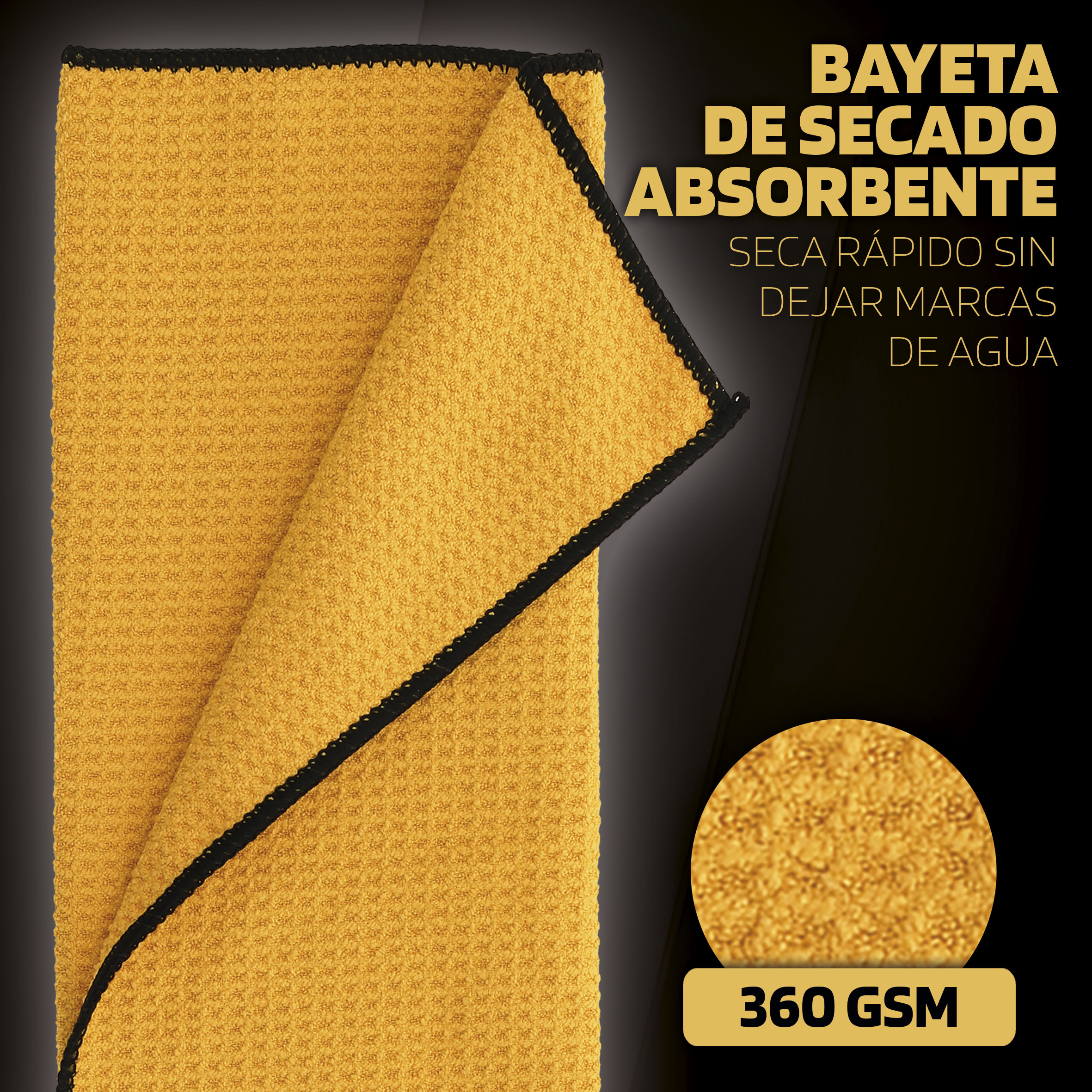 Detailing Towels Hybrid Pro - Pack 3 Paños Detailing Billionaire - Imagen 6